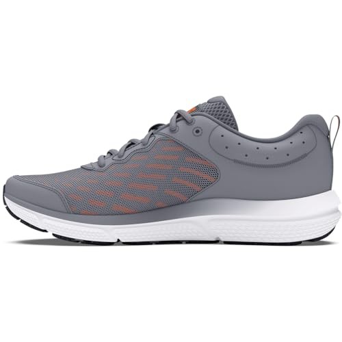 Under Armour Men’s Charged Assert 10 Running Shoe Steel/Atomic/Gray Size 10