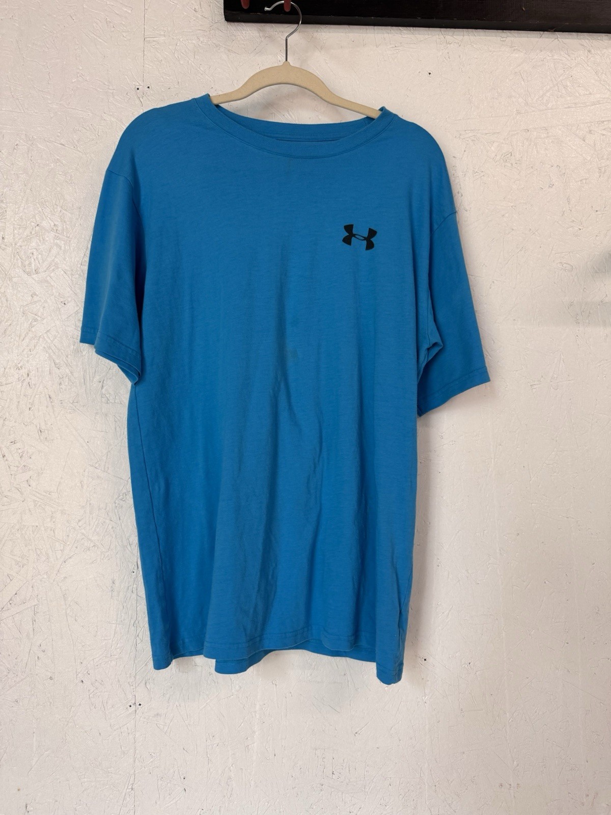 Under Armour Shirt Men’s Blue The Tech Tee T-Shirt Activewear Size L‼️