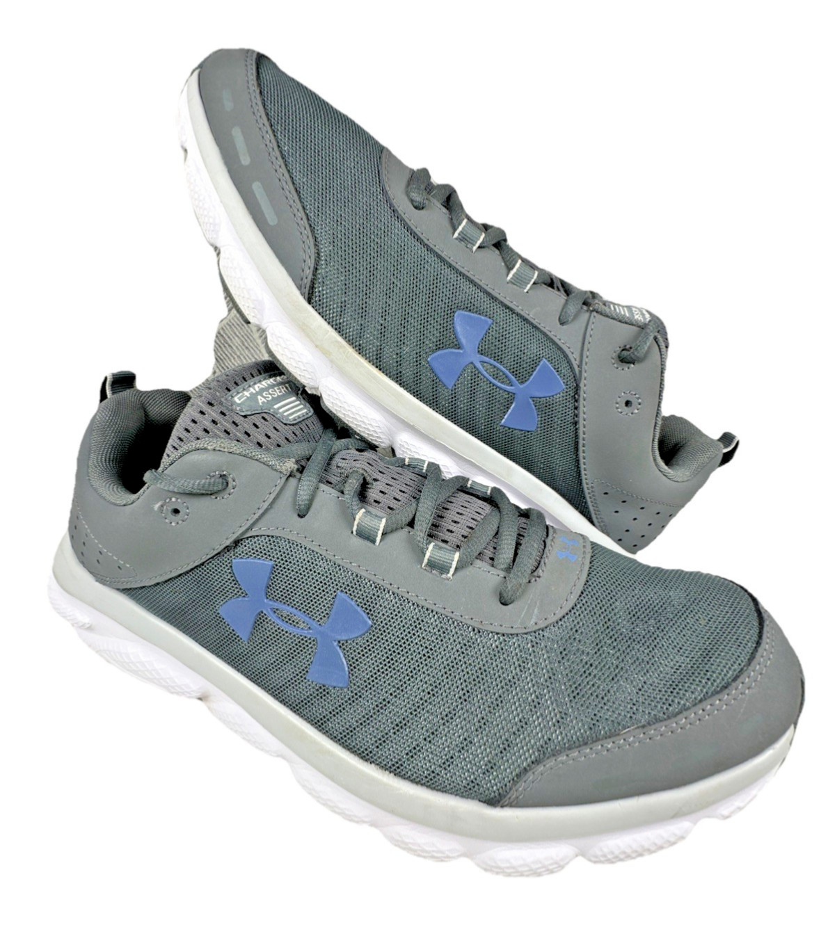Under Armour 3021952-103 Charged Assert 8 Mens Size 13 Grey Deluxe Foam Shoes