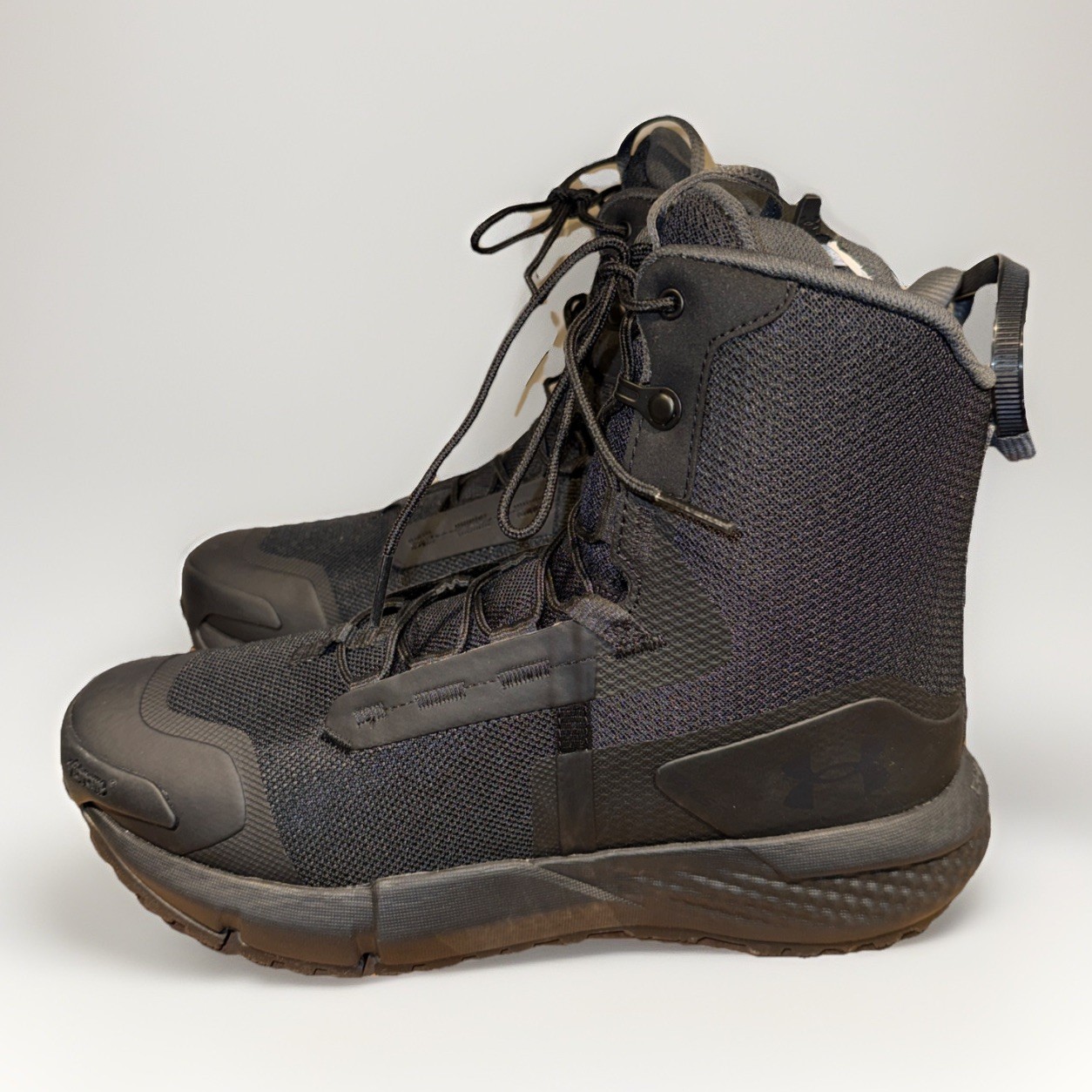 UNDER ARMOUR CHARGED VALSETZ ZIP BLACK BOOTS- Size 8.5