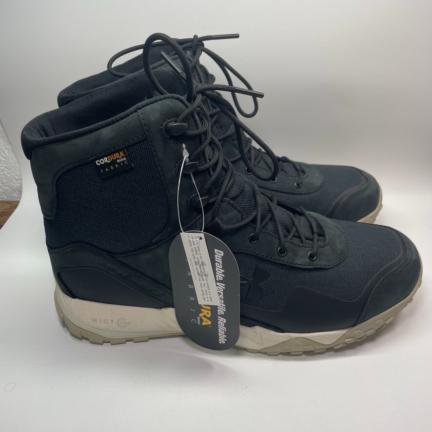 Under Armour UA Valsetz Cordura Tactical Boots Blue  3022289-001 Mens Size 11.5