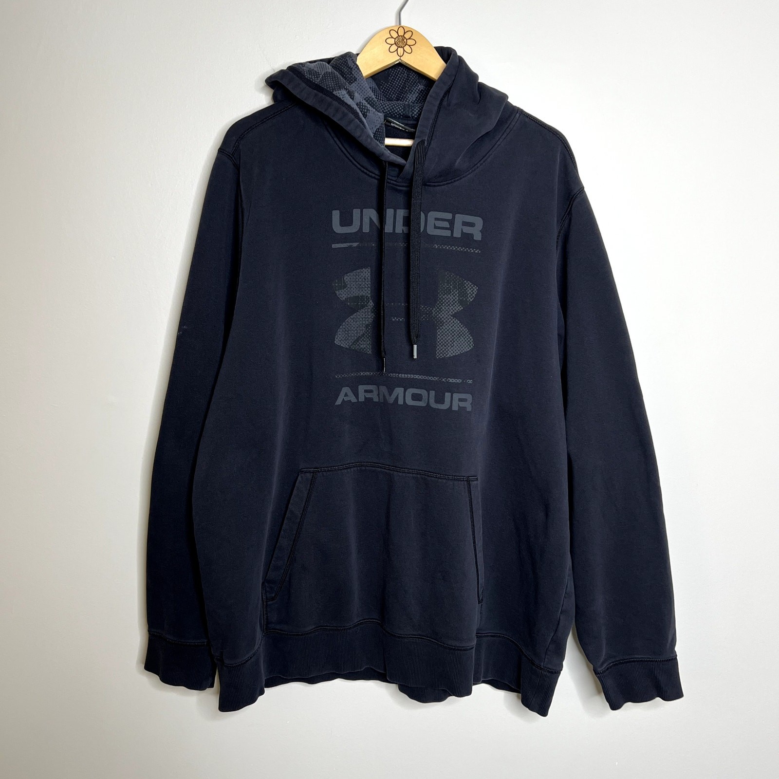 Under Armour Blue Logo Hoodie Sweatshirt