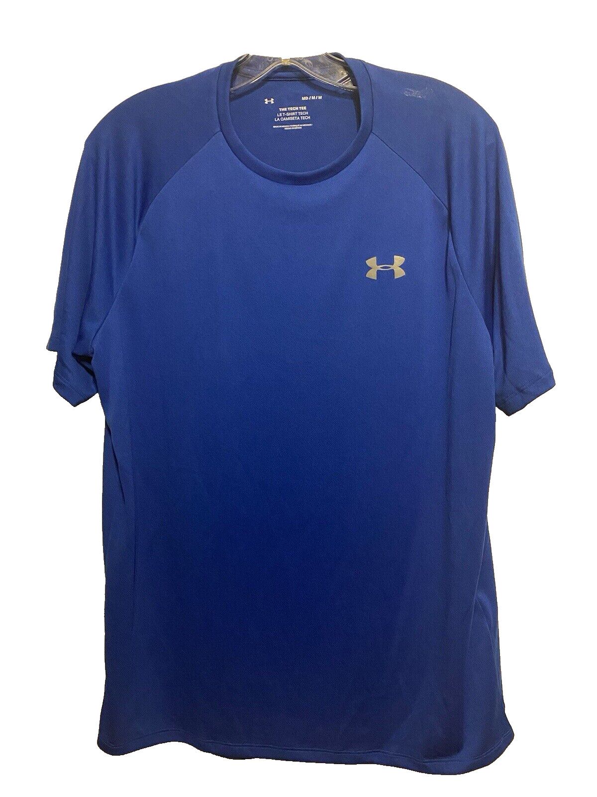 Under Armour The Tech Tee Men’s Short Sleeve Shirt Medium NWOT Royal Blue