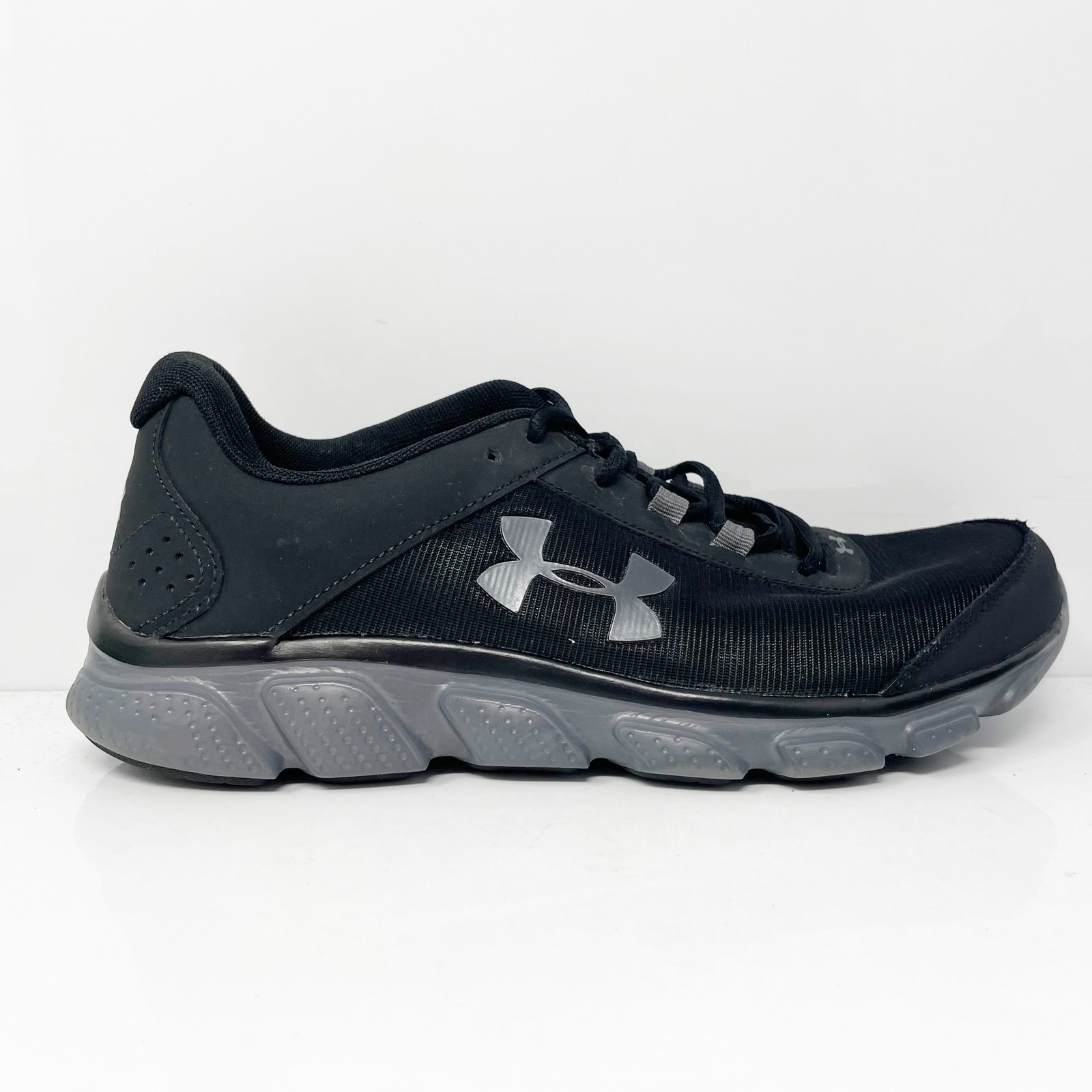 Under Armour Mens Micro G Assert 7 3020673-002 Black Running Shoes Sneakers 10