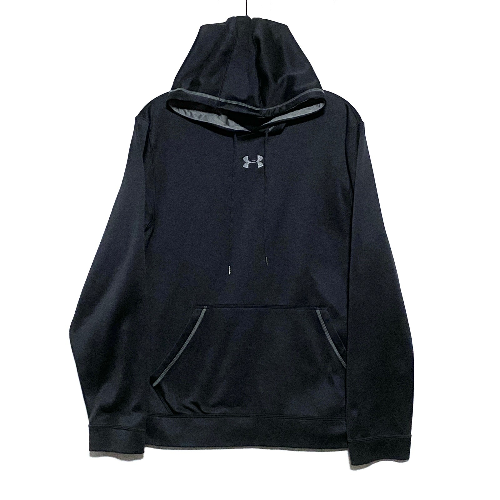Under Armour Black Loose Hoodie Sweatshirt Pullover Athleisure Sporty Mens Small