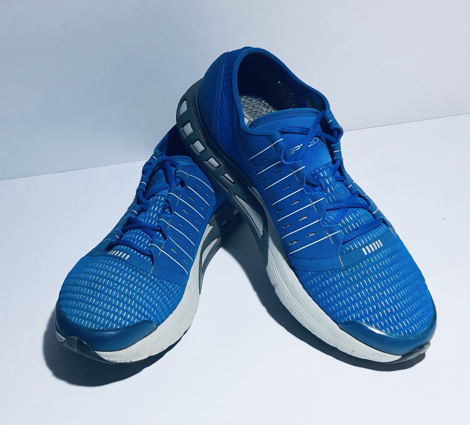 Under Armor Charged Speedfoam Europa Men’s Blue Running Shoes US 13 EU 47.5