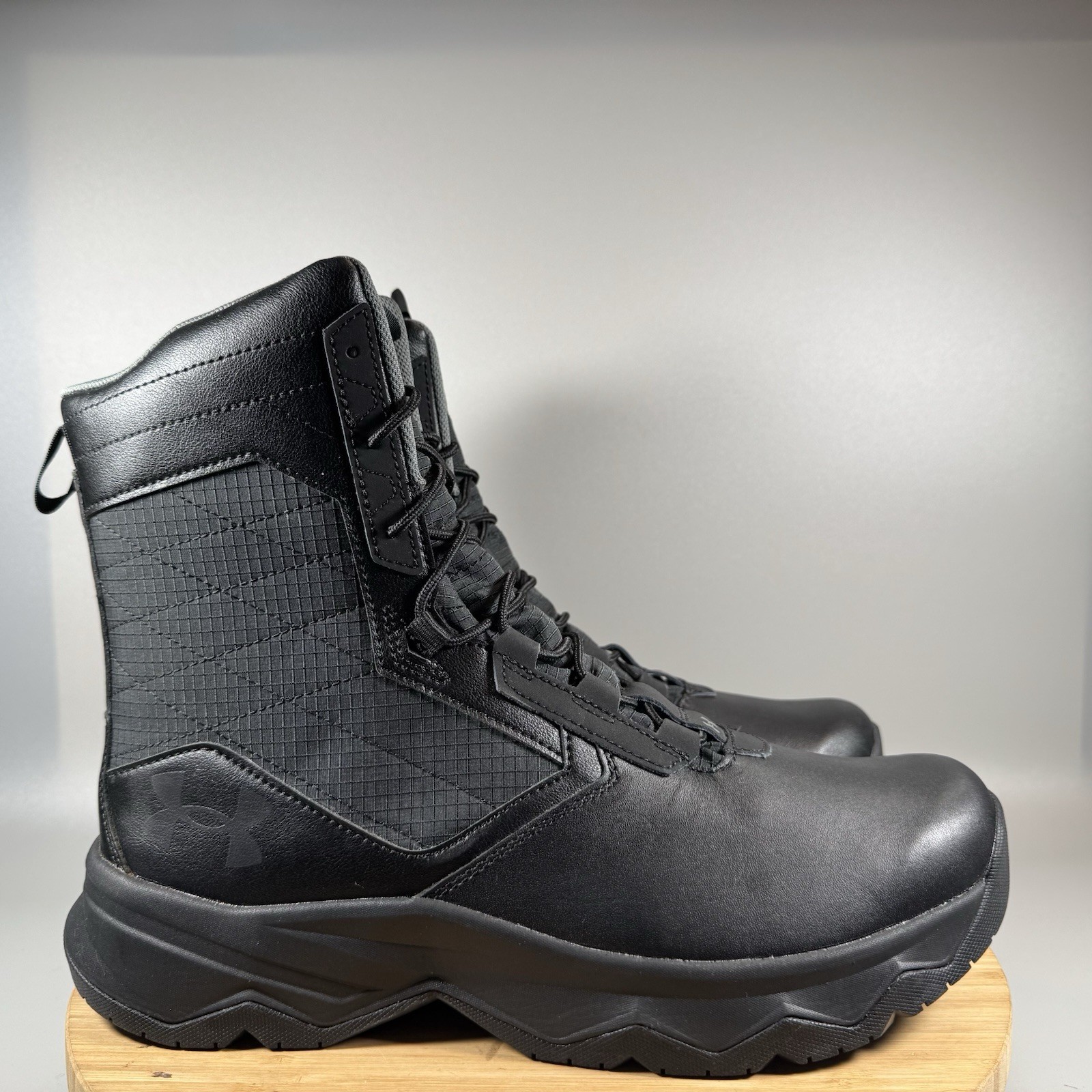 Under Armour UA Stellar G2 6″ Tactical Black Boots 3025578-100 Mens 12 NEW