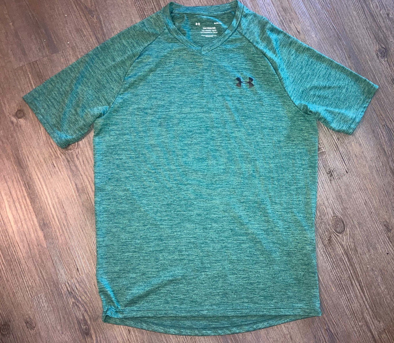 Under Armour The Tech Tee Green Mens Small