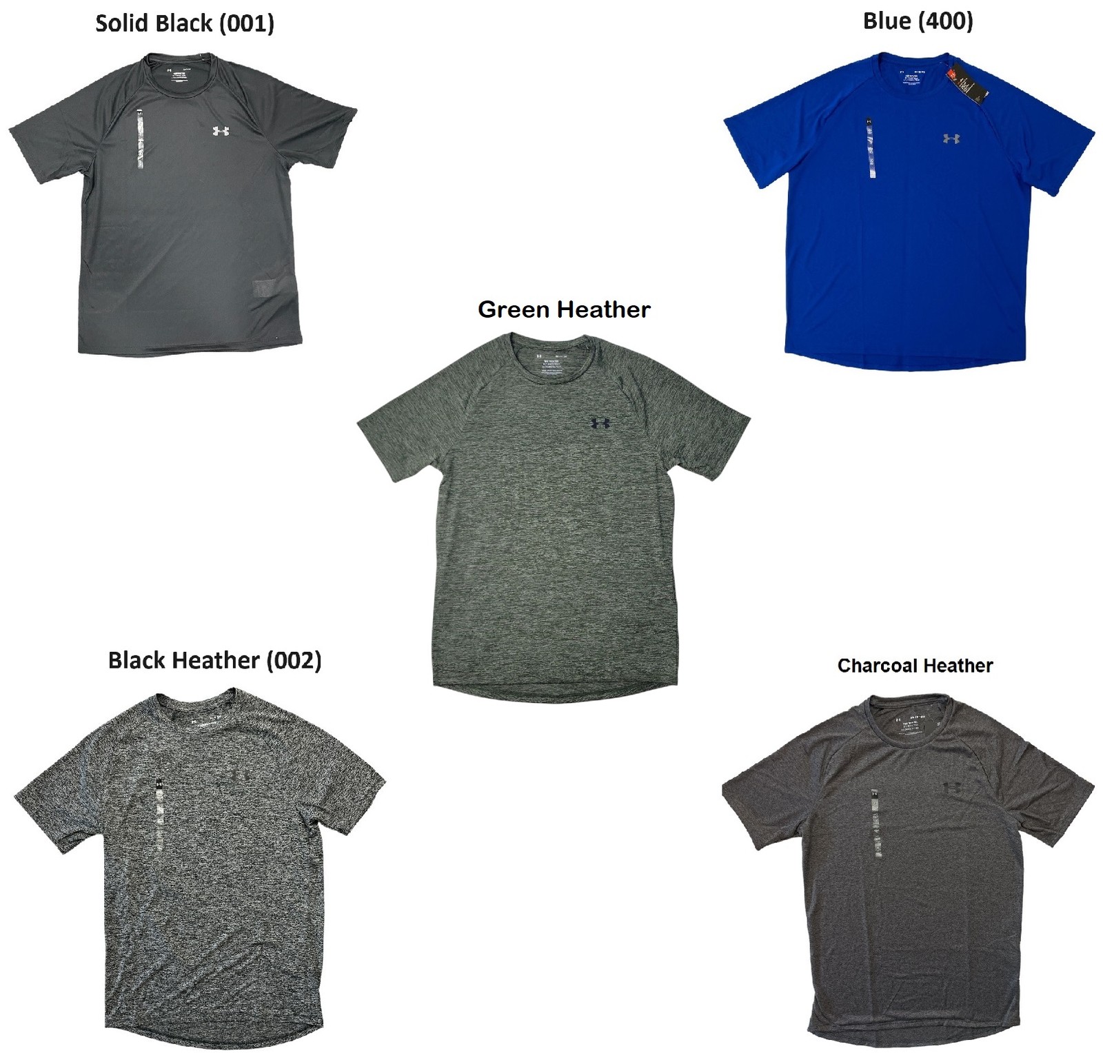 Under Armour Men’s Relaxed Fit Moisture Wicking Tech Tee Shirt, 1326413