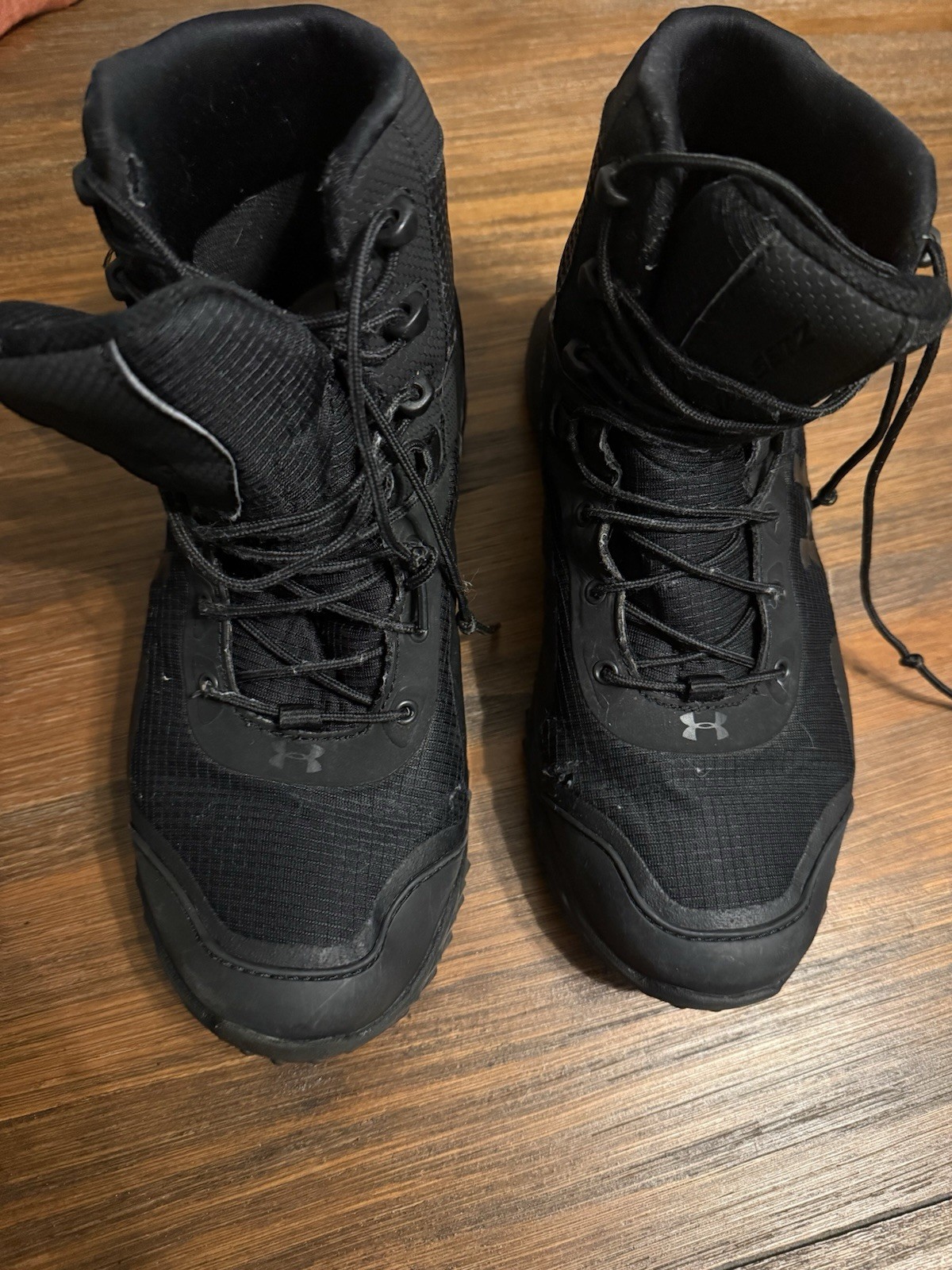 Under Armour UA Valsetz Men’s Size 9 Black Military Tactical Hiking Boots