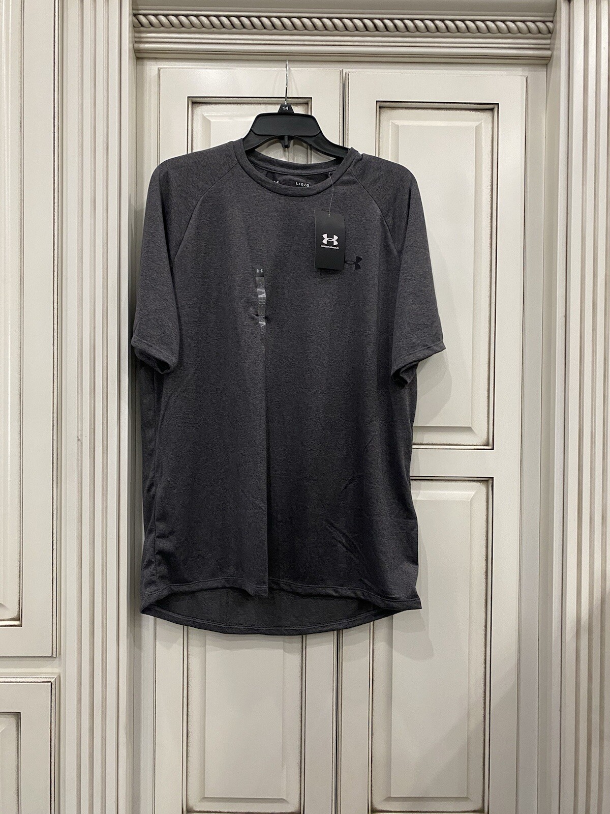NWT Men’s Under Armour Tech 2.0 SS Gray Tee Size L