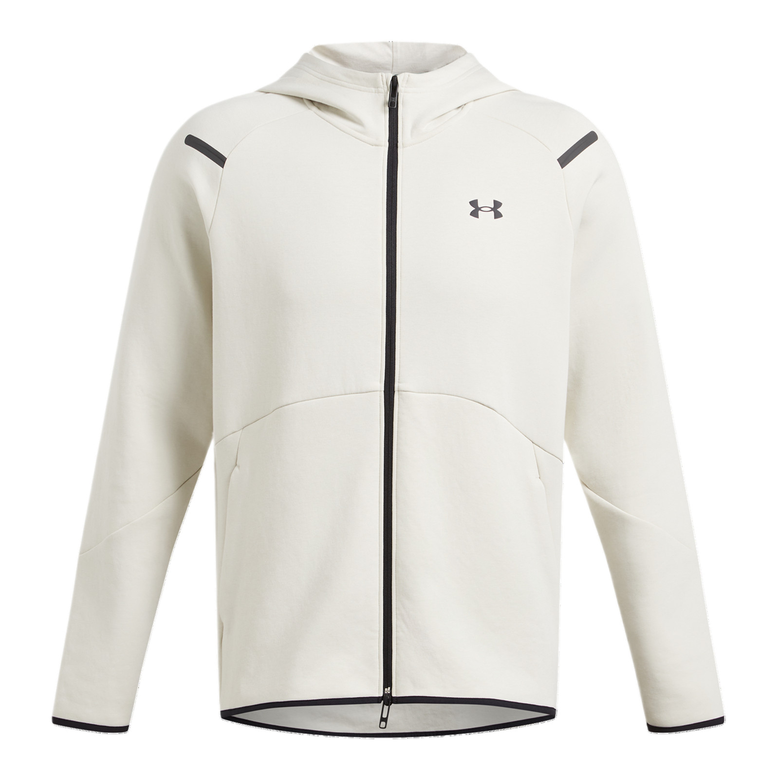 Under Armour Unstoppable Fleece Full-Zip Hoodie – Men’s (Summit White/Black)