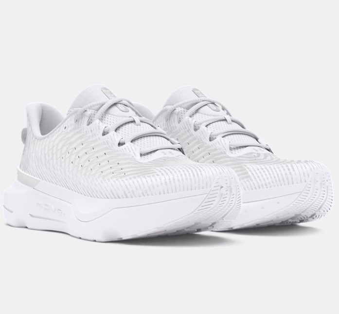 Under Armour Men’s UA Infinite Pro Running Jogging Shoes White Grey 3027190-100