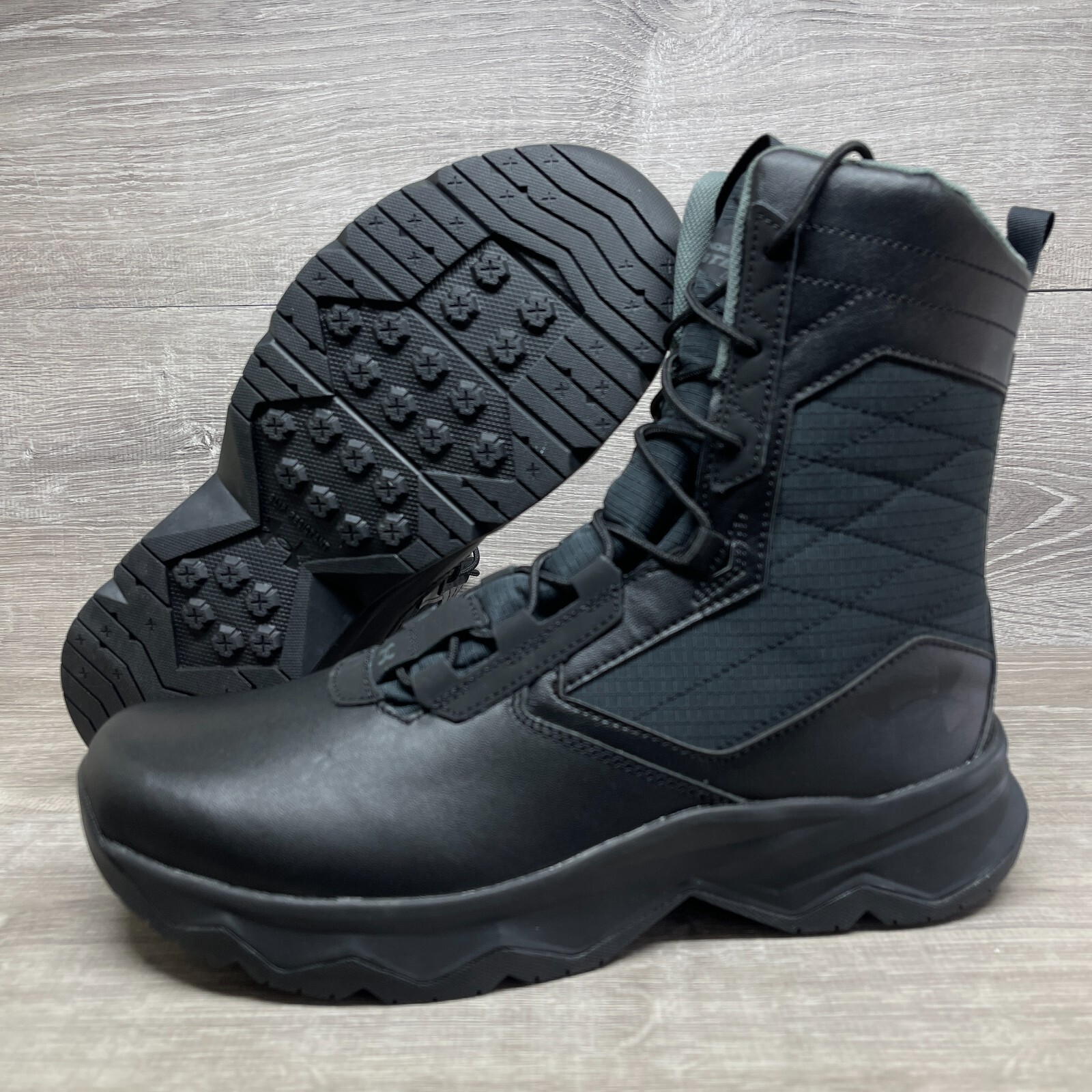 Under Armour Stellar G2 Tactical Military Boots Black Mens Size 12.5 3024946-001