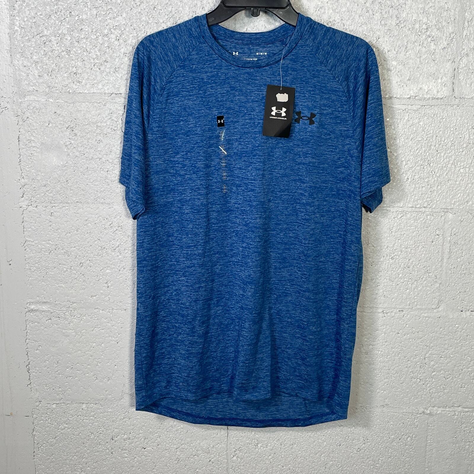 Under Armour Men’s Tech 2.0 crew neck T-Shirt blue Medium