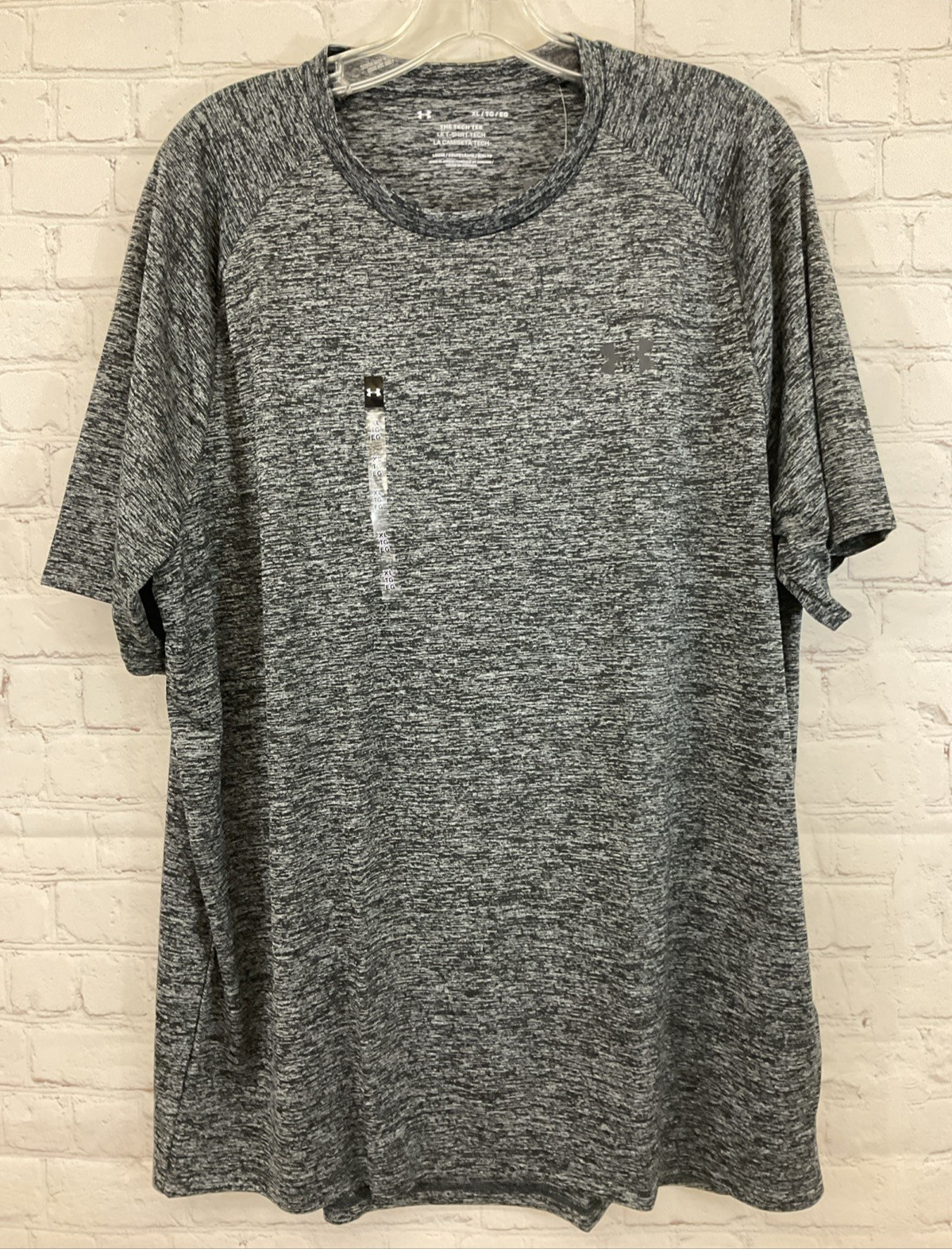 Under Armour 1326413 Men’s Tech 2.0 Short Sleeve T-Shirt Black Grey XL