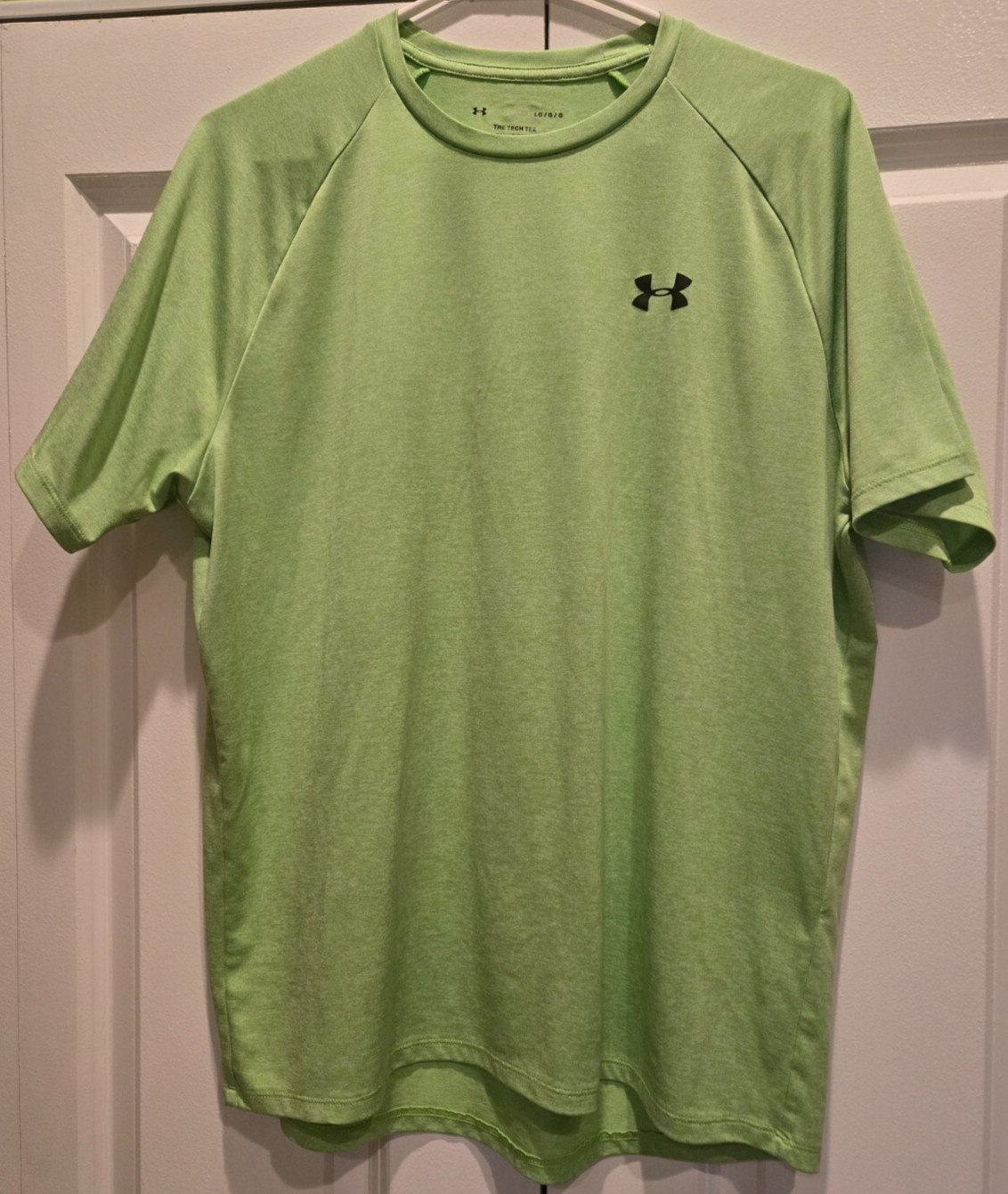 Under Armour Tech 2.0 Crew T-Shirt Men’s Heather Green Quick Dry
