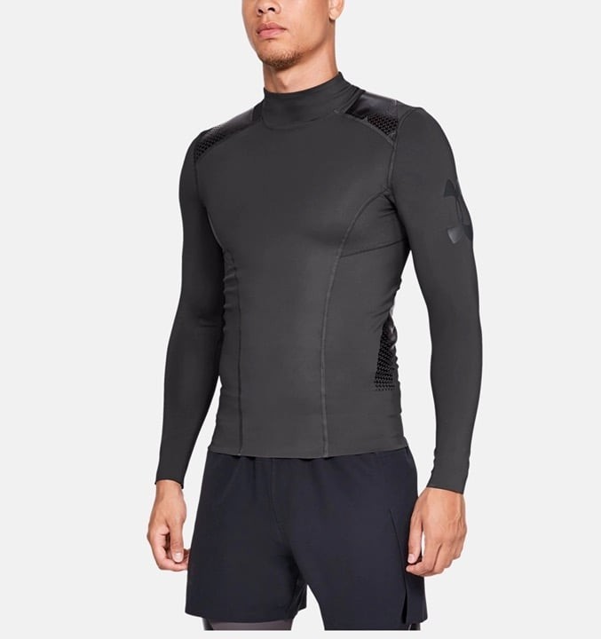 NWT $85 UNDER ARMOUR PERPETUAL POWERPRINT COMPRESSION SHIRT 1321006-019 MEN’S M