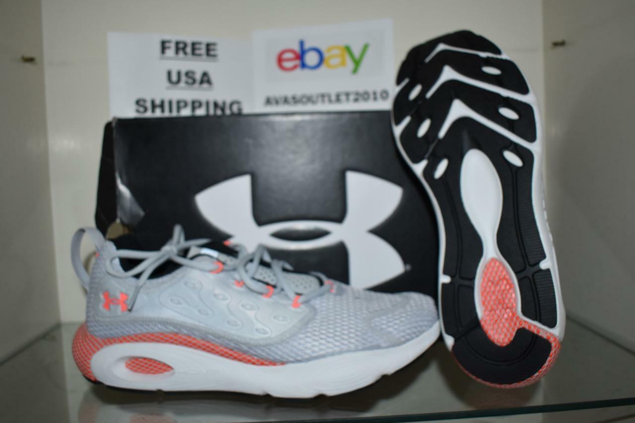 Under Armour Men’s UA HOVR Revenant Sportstyle Shoes 3024371 103 Gray/White NIB