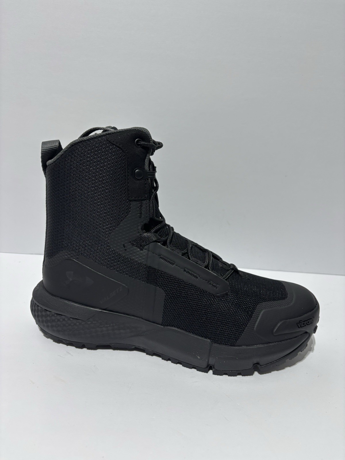 Under Armour Men’s Charged Valsetz Zip Tactical Boots Black, Size 7.5 M