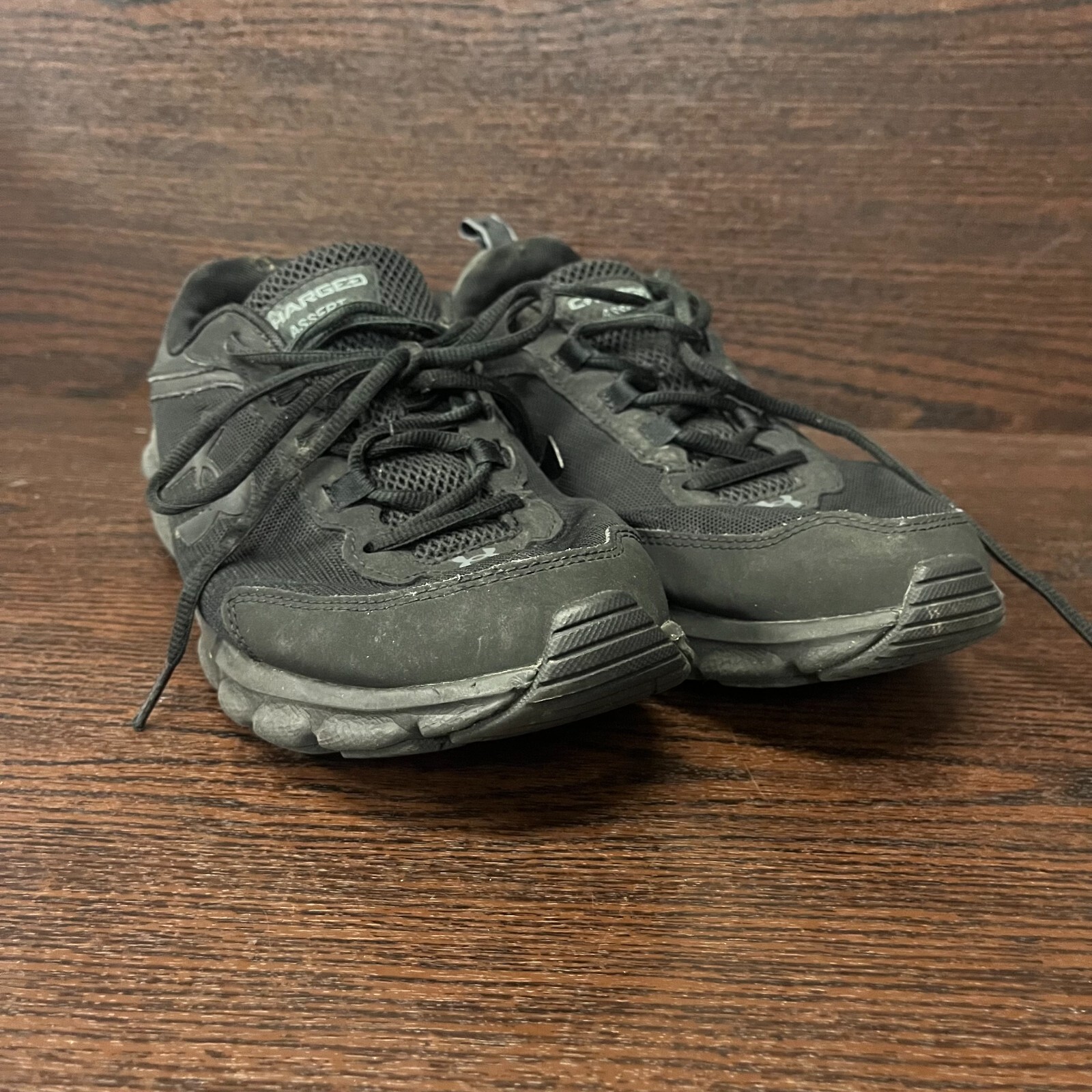 Under Armour Charged Assert 9 3024590-003 Mens Running Shoes Size 11 Mesh Black