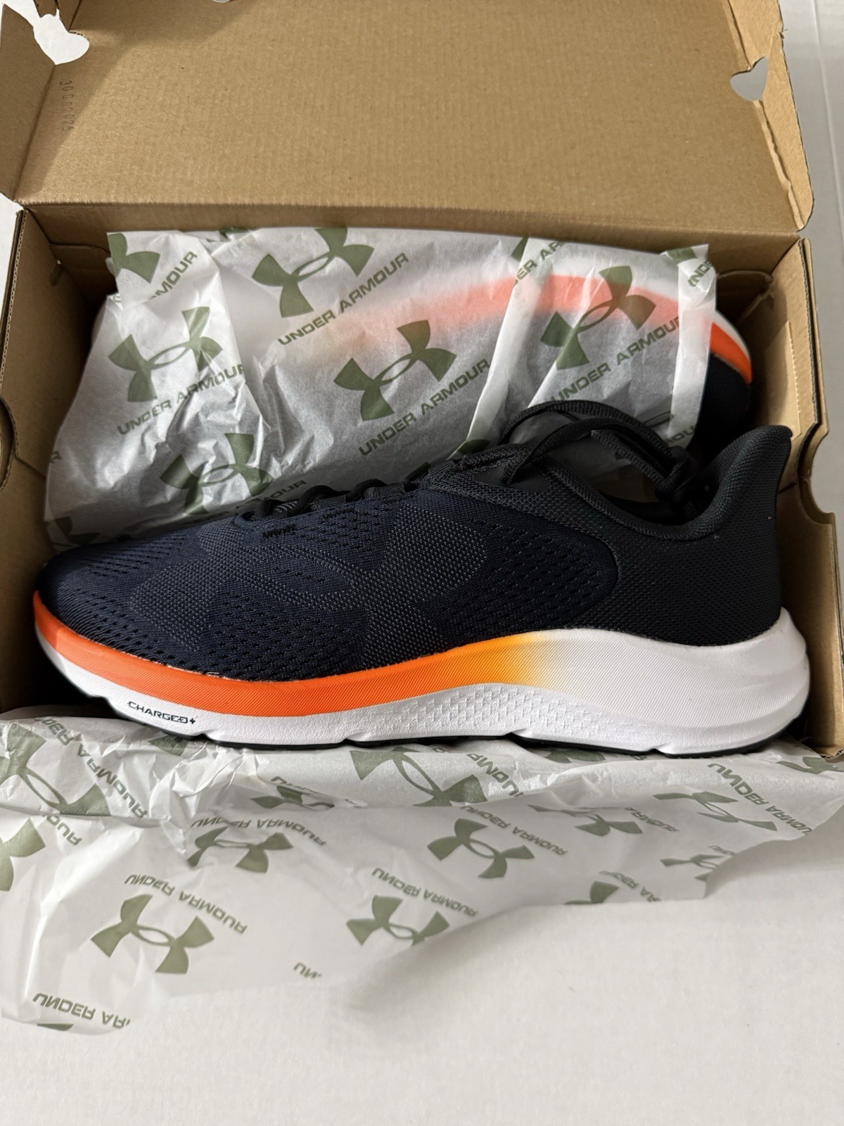 Under Armour Pursuit 4 Big Logo Men’s Running Shoes Sports Training Size 10 1/2