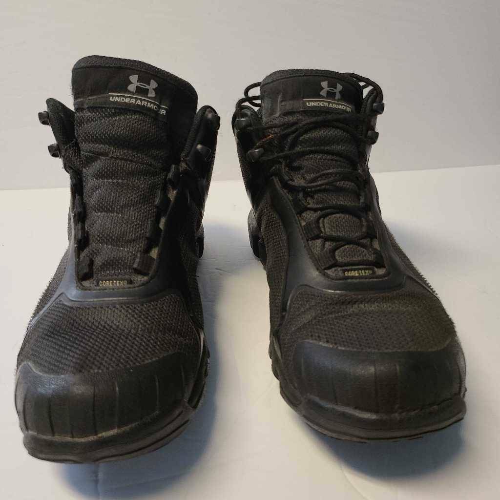 Under Armour Mens Tactical Mid Ankle Boots Black Lace Up Waterproof 12