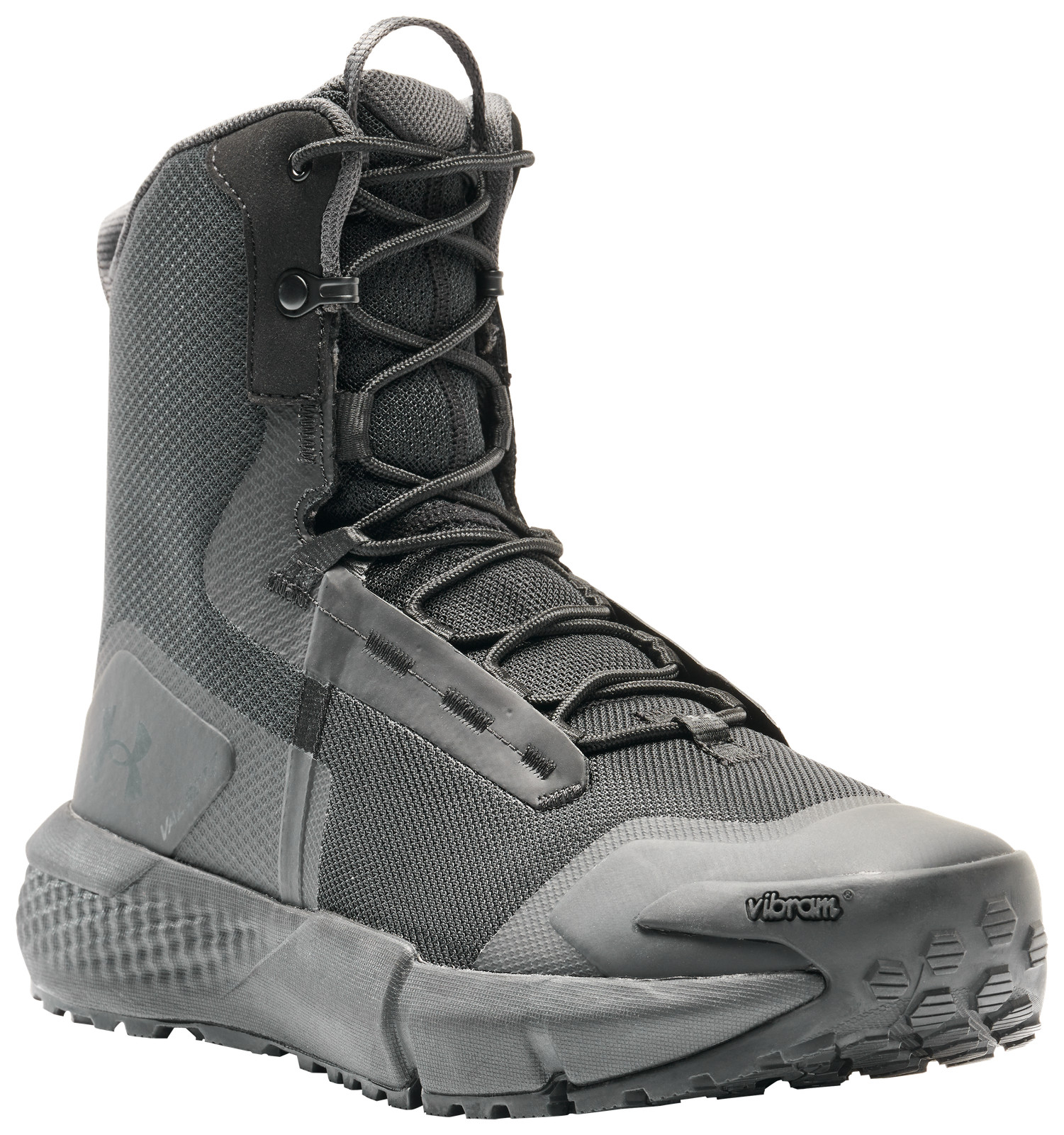 Under Armour 3027383-001 Valsetz Side Zip Tactical Boots for Men – Black – 11.5M