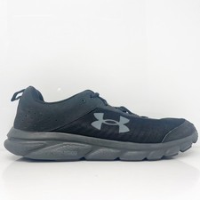 Under Armour Mens Charged Assert 8 3021952-002 Black Running Shoes Sneakers 12