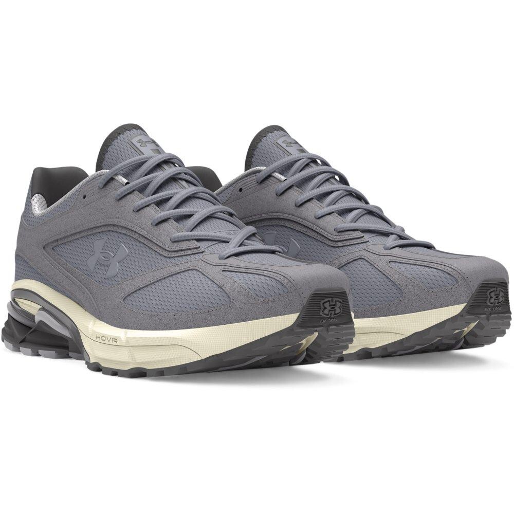 Under Armour UA Apparition Men’s Shoes HOVR cushioning Steel-Ivory Dune