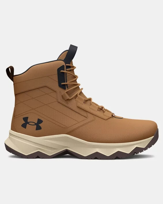 Under Armour UA Stellar G2 6″ Tactical Boots Hiking Brown Size 8.5 3025578-200