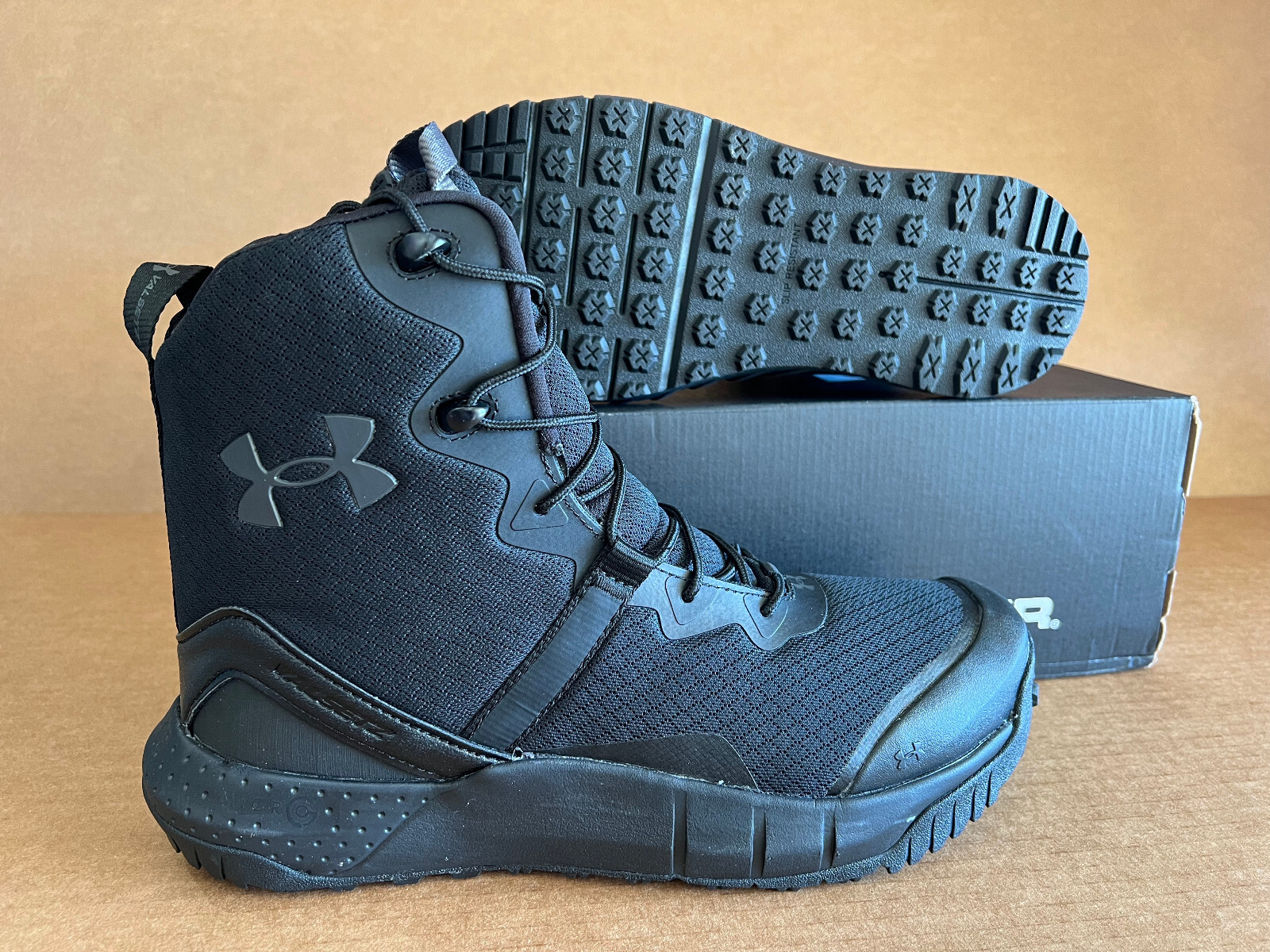 Men’s Under Armour Micro G Valsetz Zip 3023748-001 Tactical Combat Hiking Boots
