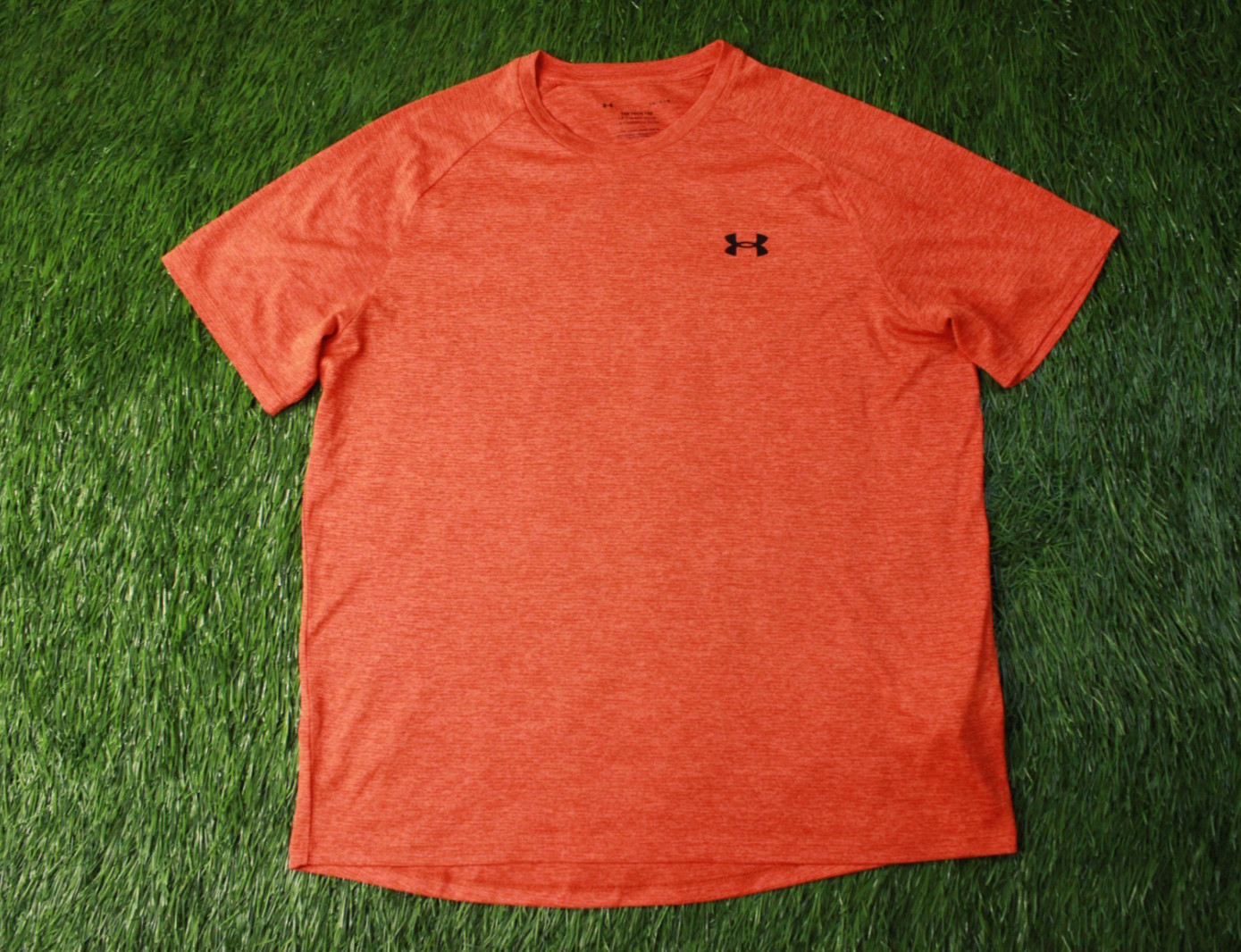 UNDER ARMOUR TECH TEE 2021 ORIGINAL men TRAINING COMPRESSION SHIRT JERSEY SIZE L
