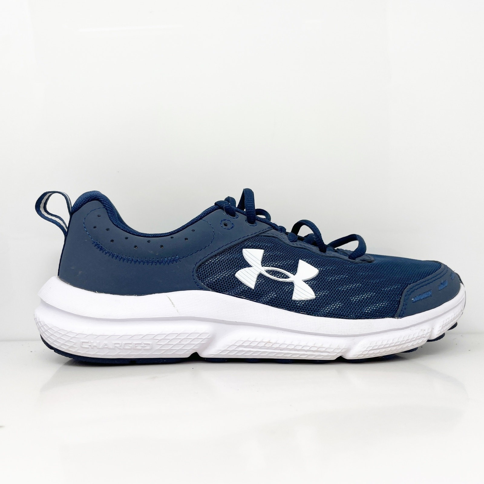 Under Armour Mens Charged Assert 10 3026175-400 Blue Running Shoes Sneakers 7.5