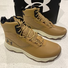 Under Armour Men’s Size 11 Stellar G2 6″ Tactical Boots Hiking 3025578-200 NEW