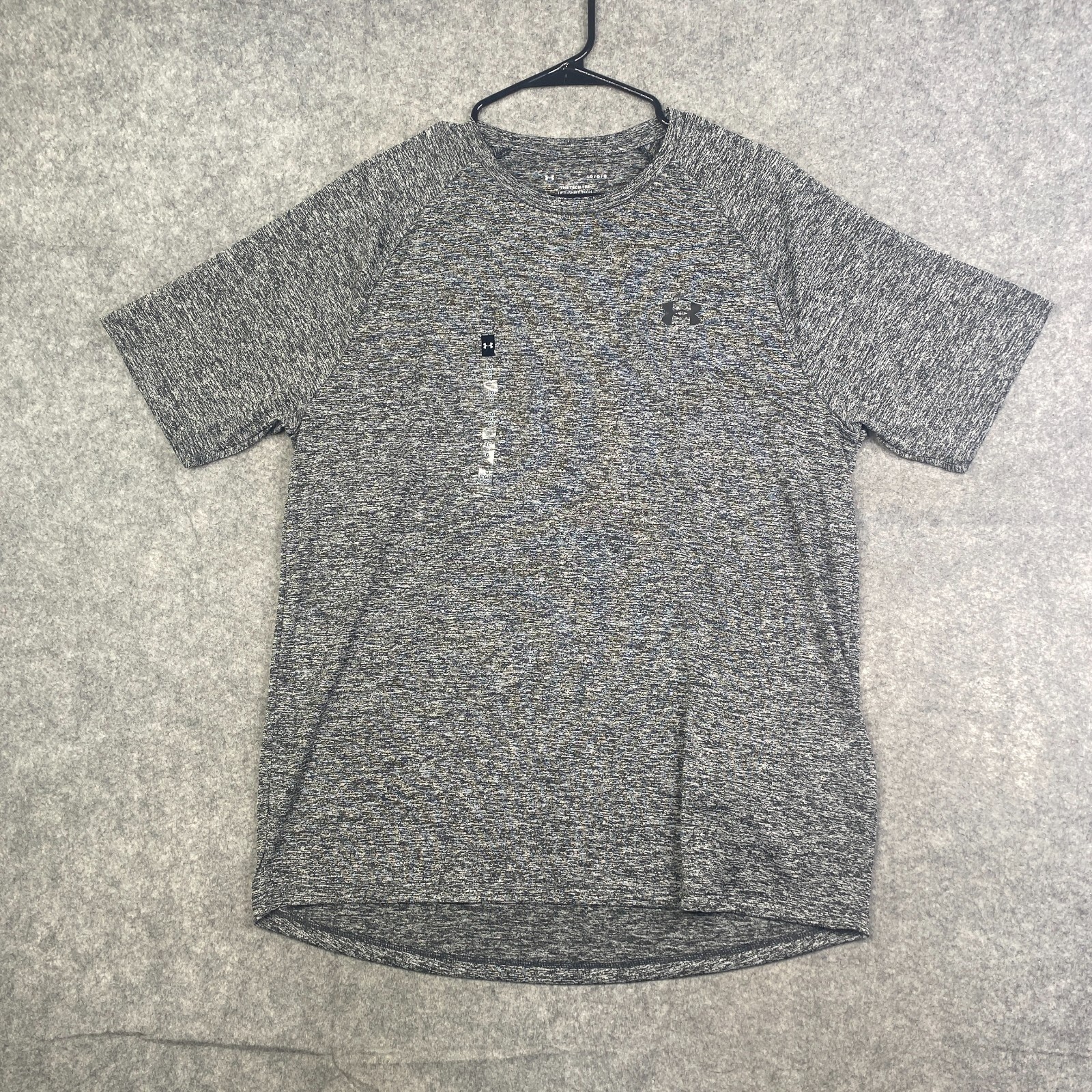 Under Armour The Tech Tee Loose Heather Pullover Casual T-shirt Tee Large Gym