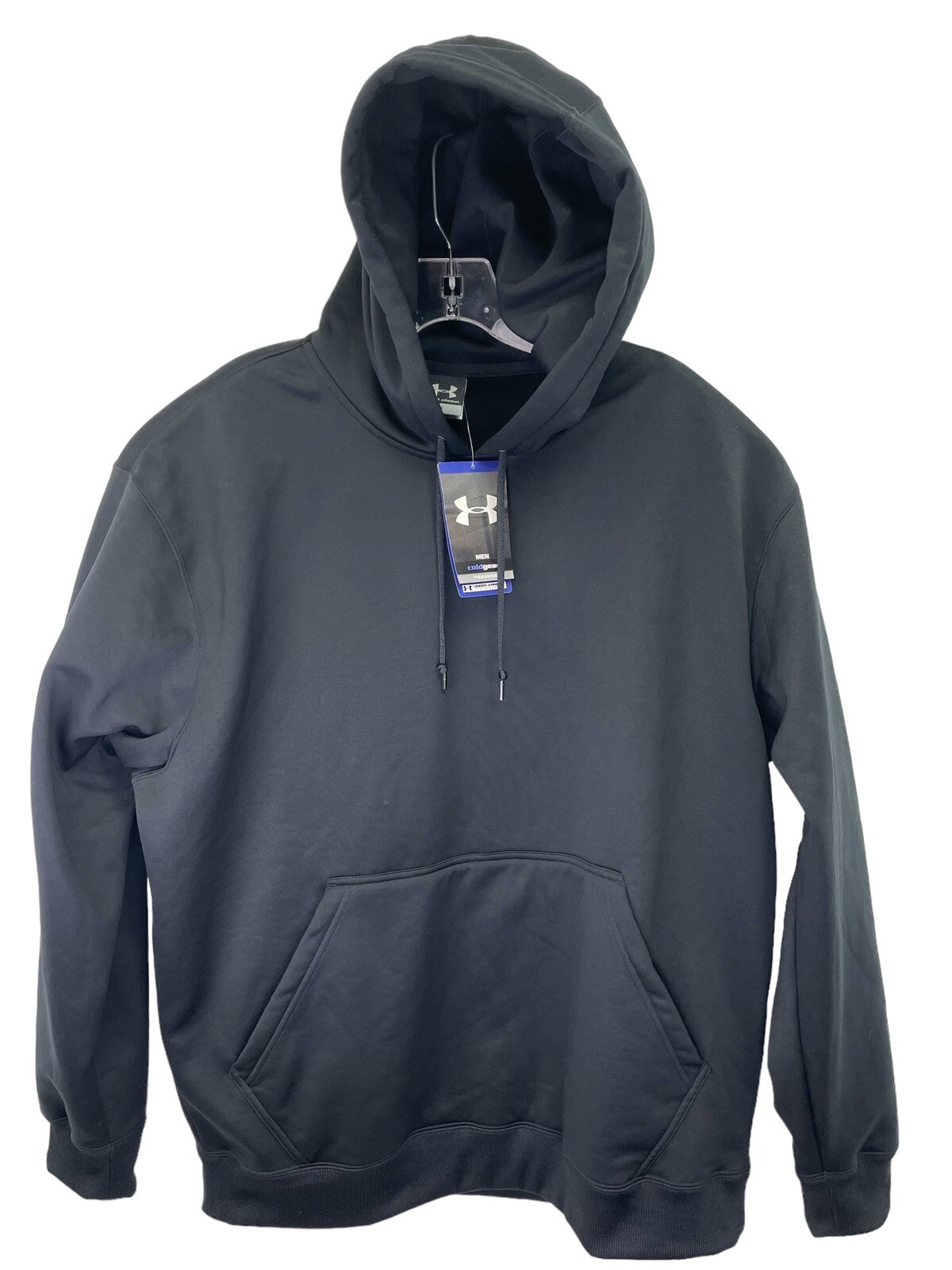 Under Armour  Mens Sz Large Black Pullover Hoodie (GG13) NWTs