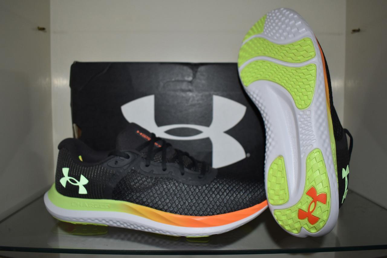 Under Armour Men’s UA Charged Breeze Running Shoes 3025129 104 Jet Gray/White