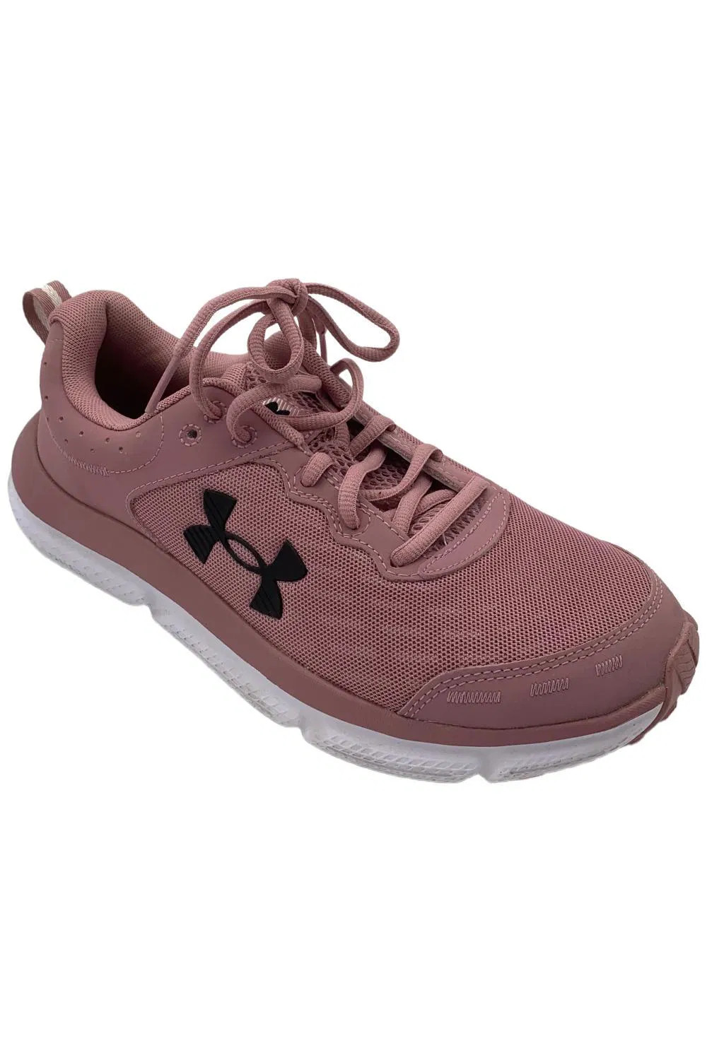 Under Armour Men’s Charged Assert 10 Running Sneaker Pink Elixir/Black