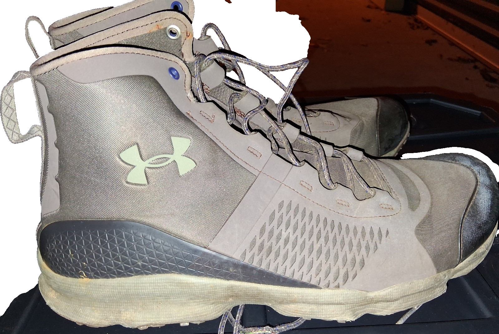 Under Armour Men’s Speedfit 2.0 Hiking Boots Size 12 Tan Brown