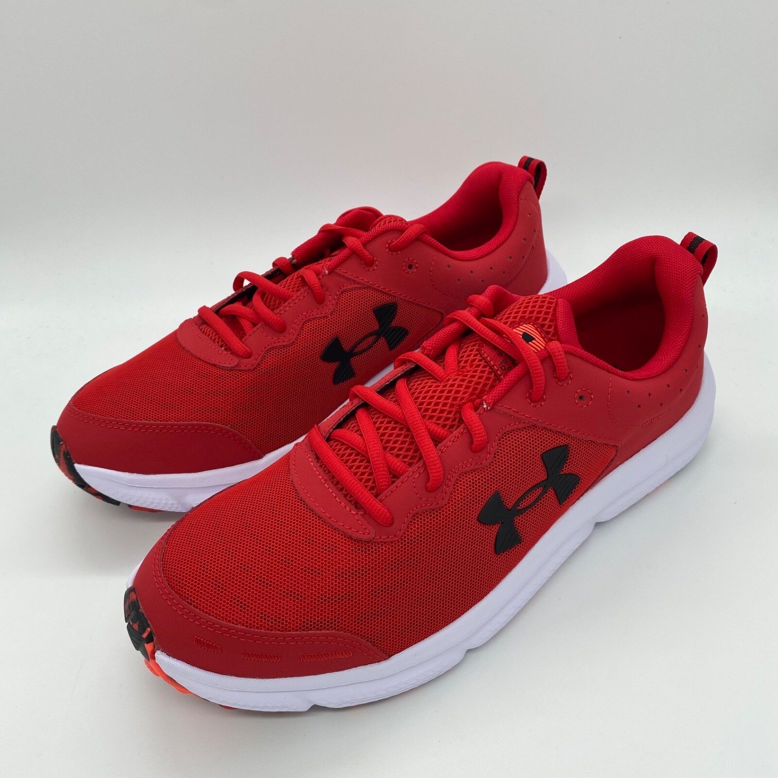 Under Armour Men’s UA Charged Assert 10 Shoes Casual 3026175-600 Red Size 13