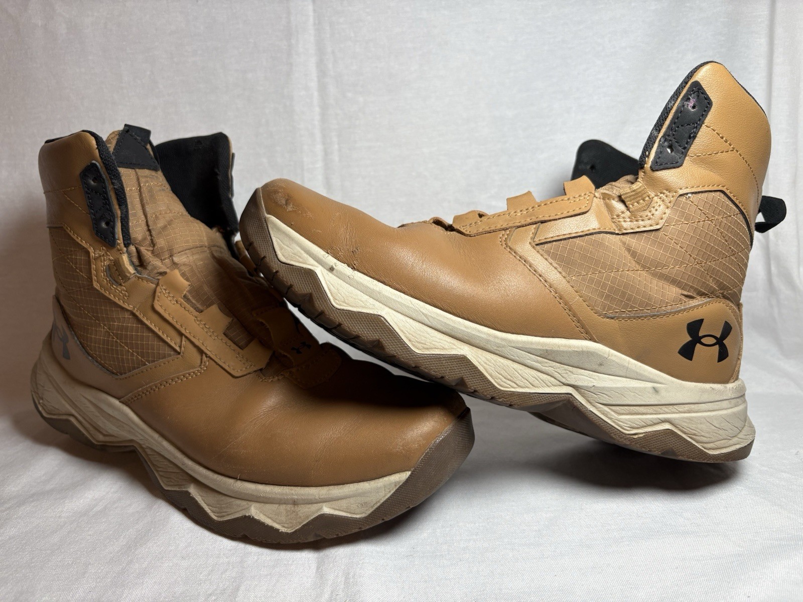 Under Armour UA Stellar G2 6″ Tactical Boots Hiking Men’s Size 11- Needs Laces