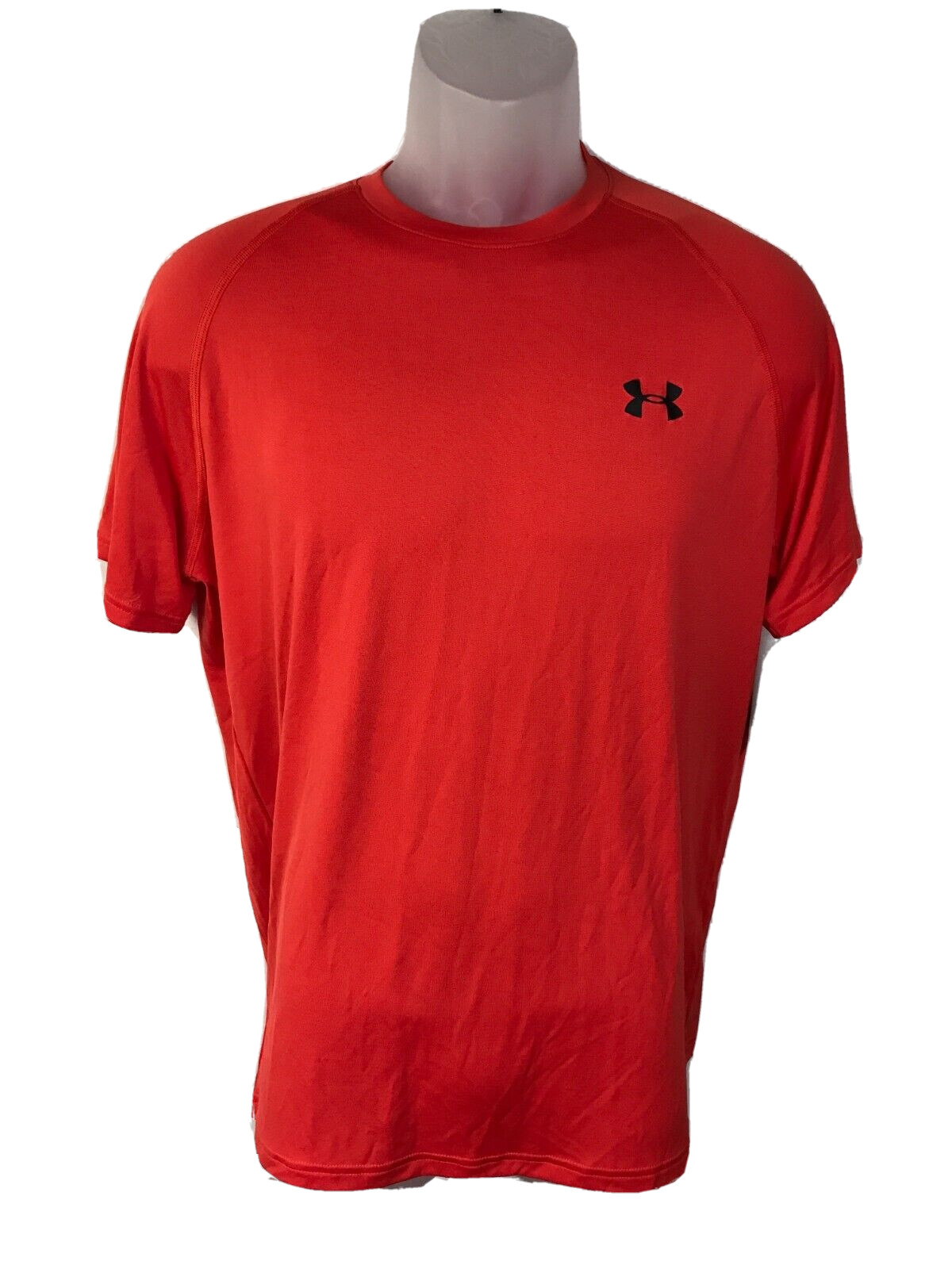 Under Armour Men’s Tech 2.0 T-Shirt 1228539-891 Size MED Orange/Black EUC