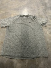 Under Armour The Tech Tee Shirt Large Gray