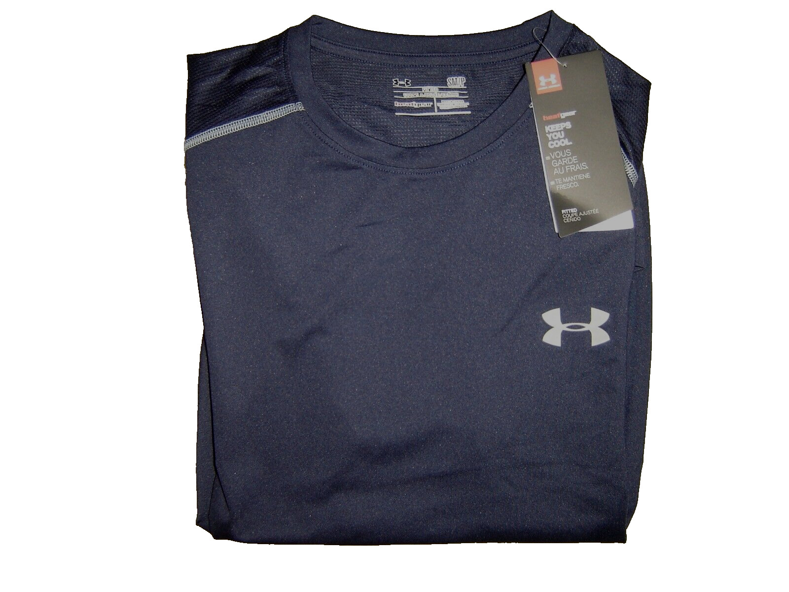 NWT Under  Armour  Heat Gear Shirt Short Sleeve  Style  # 1257466
