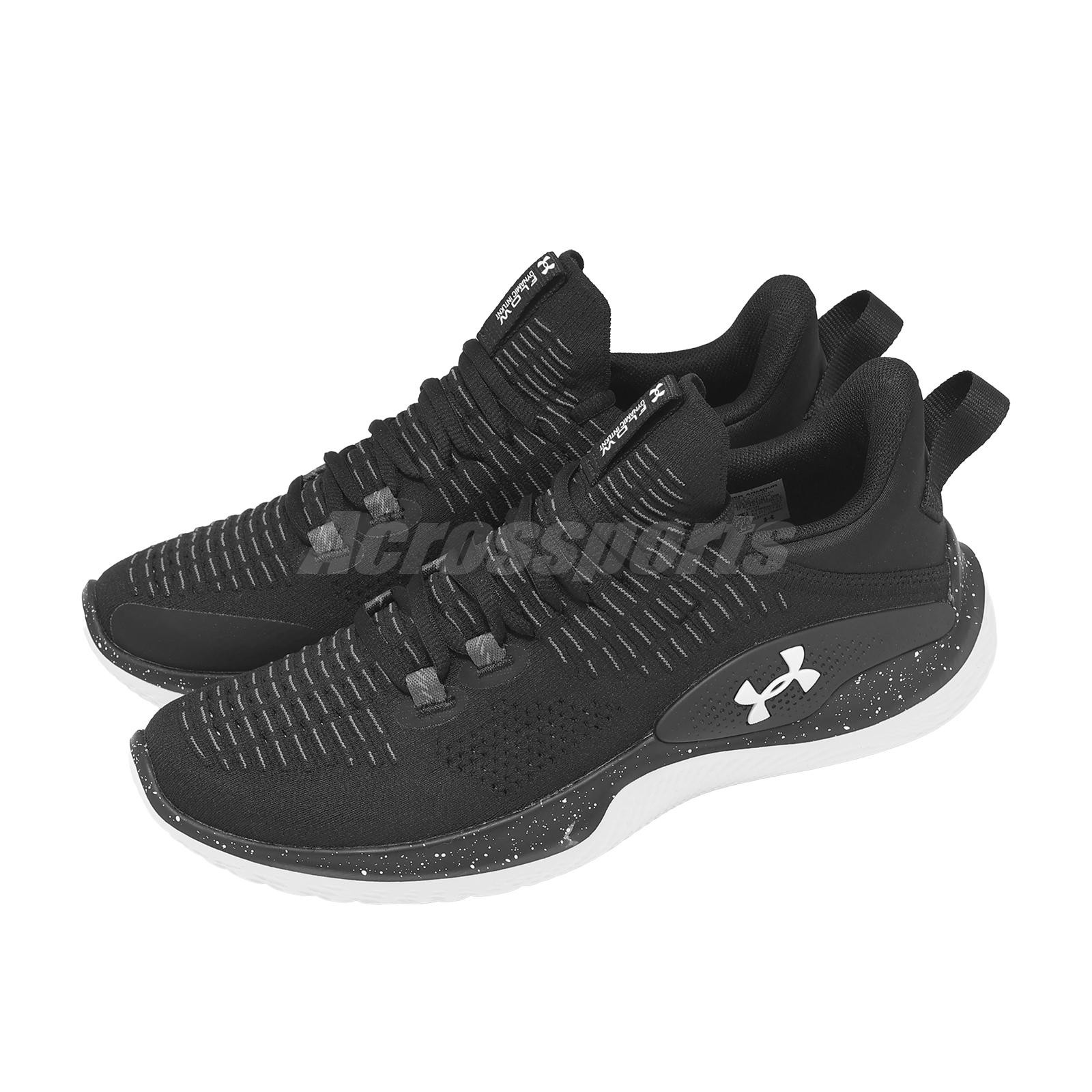 Under Armour Flow Dynamic INTLKNT UA Black White Cross Training Shoe 3027177-001