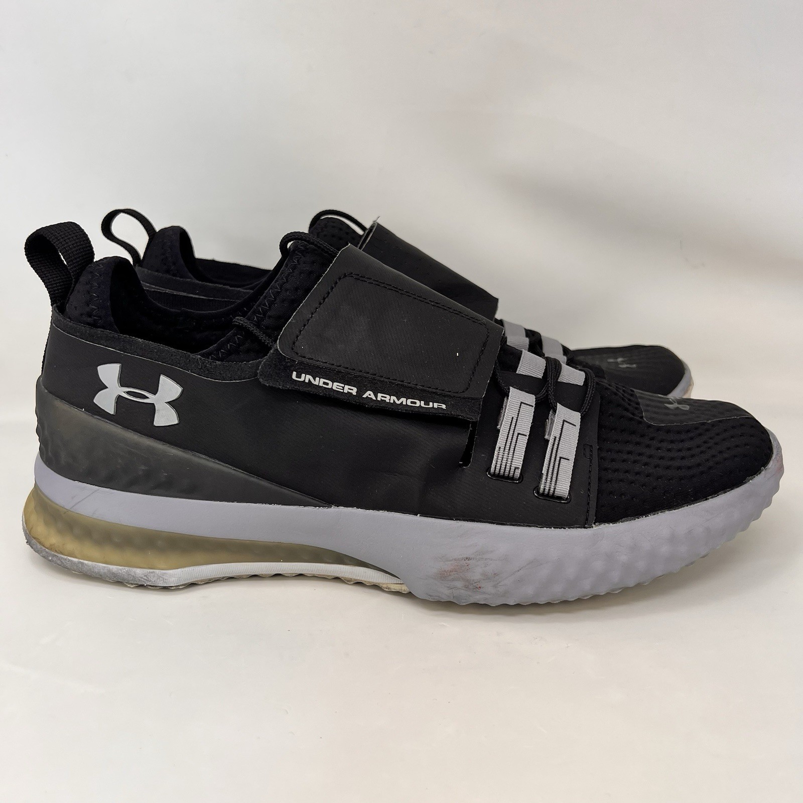 Under Armour Architech 3DI Athletic Shoes Black Gray Men’s Size 11.5