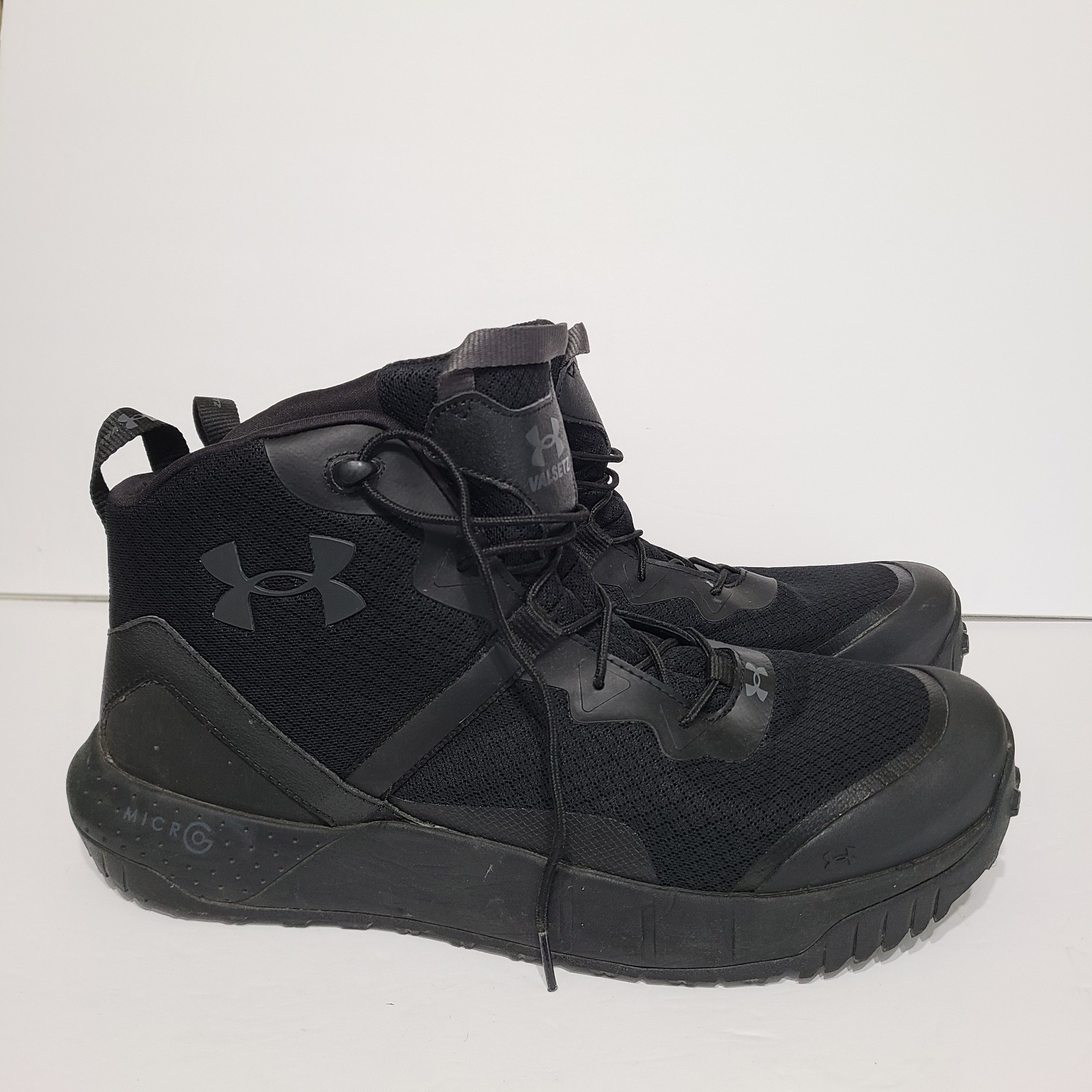 B37 Under Armour Valsetz 2.0 Black Tactical Boots Mens 15