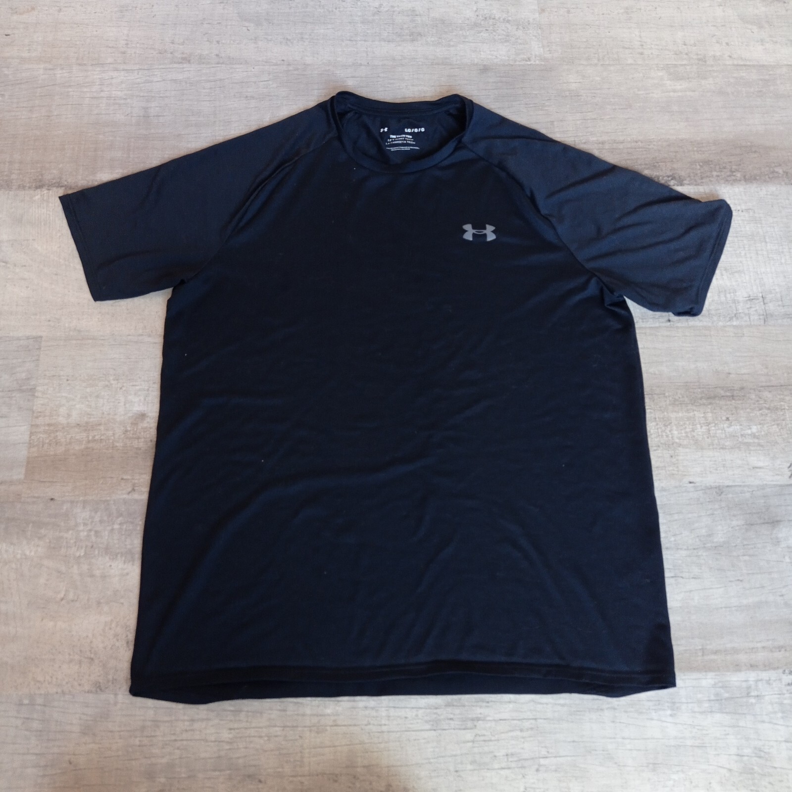 Under Armour Short Sleeve SS Men’s  Shirt Black L The Tech Tee