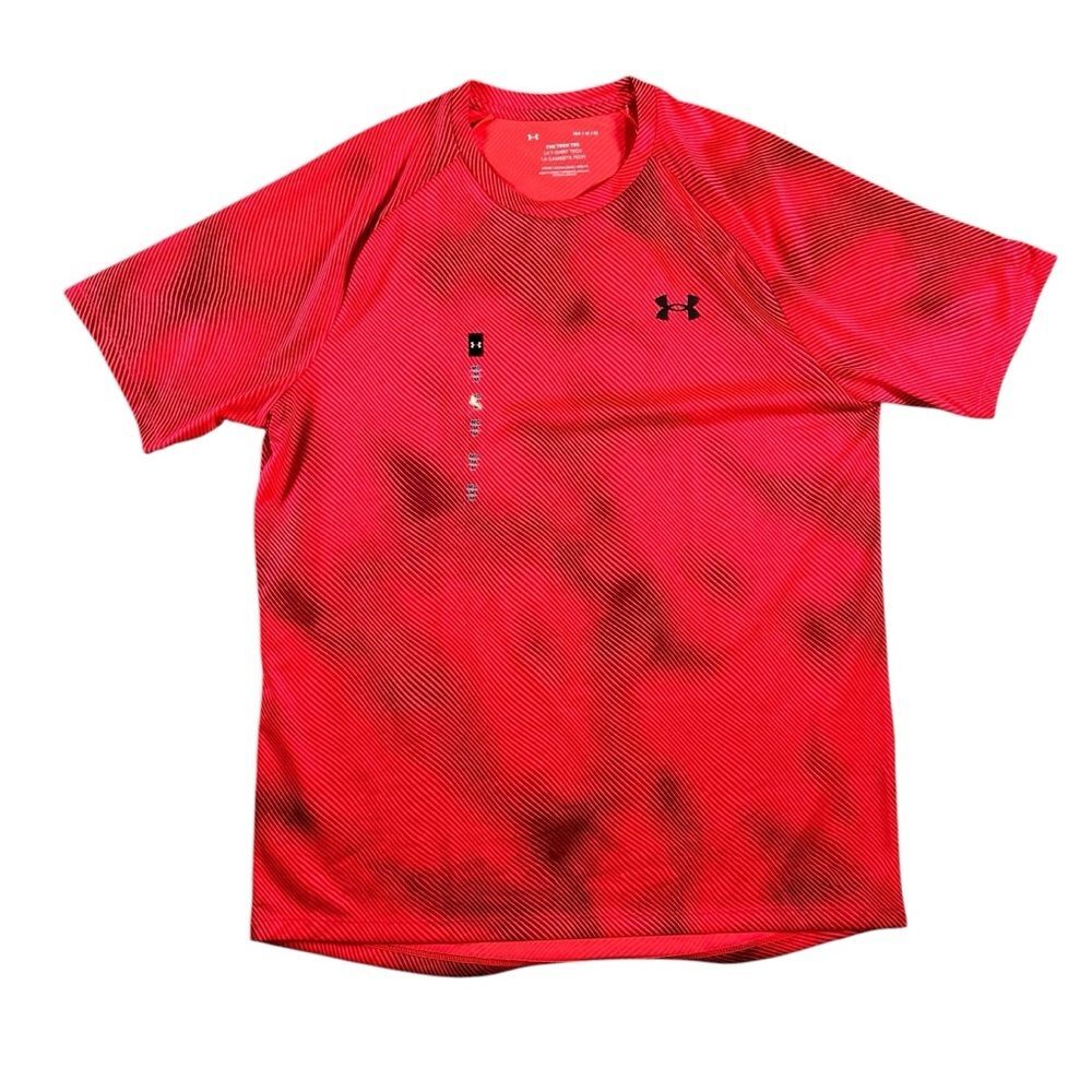 Under Armour NWT Men’s The Tech Tee Loose Short Sleeve Red T-Shirt Size Medium